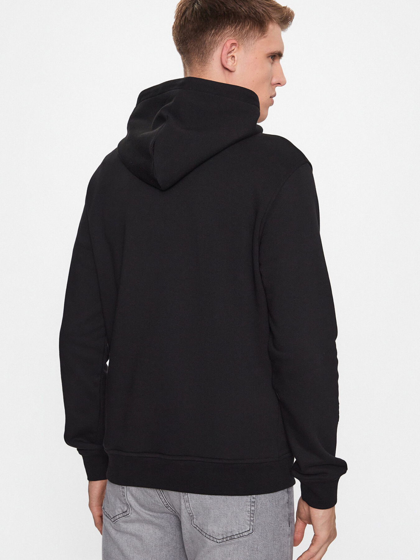 Мужское черное худи модель 533910.705402;990 Фото