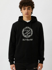 Мужское черное худи модель 534910.705434;990 Фото