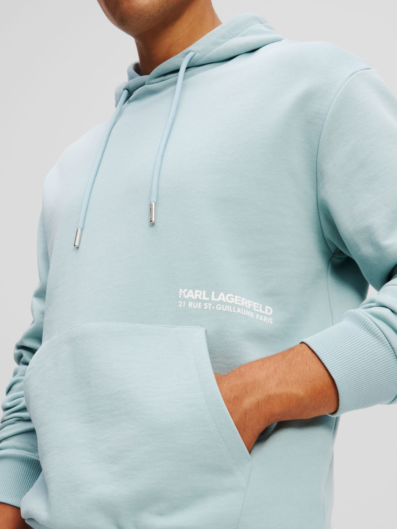 Мужское голубое худи модель 551904.705192;600 Фото