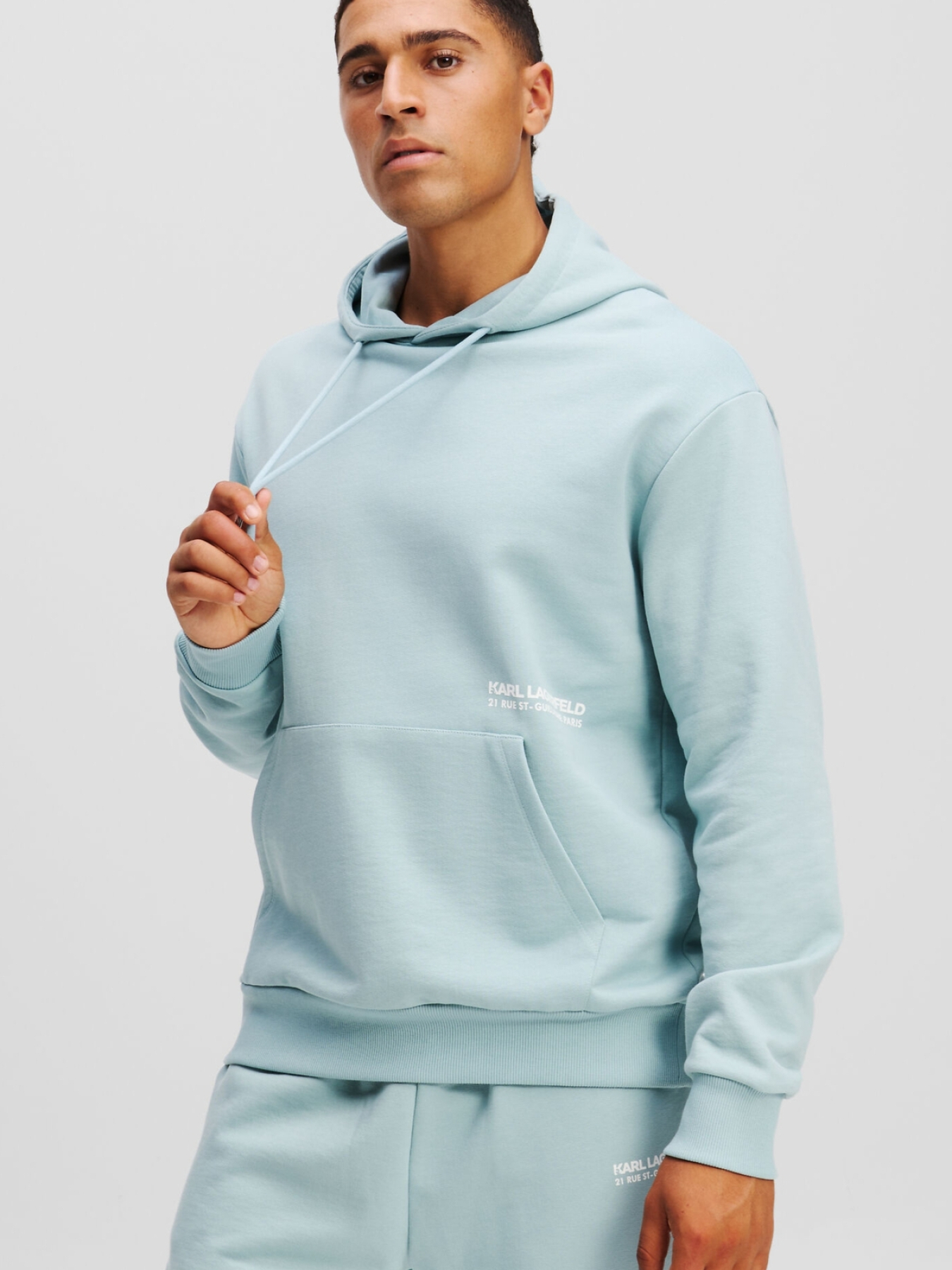 Мужское голубое худи модель 551904.705192;600 Фото