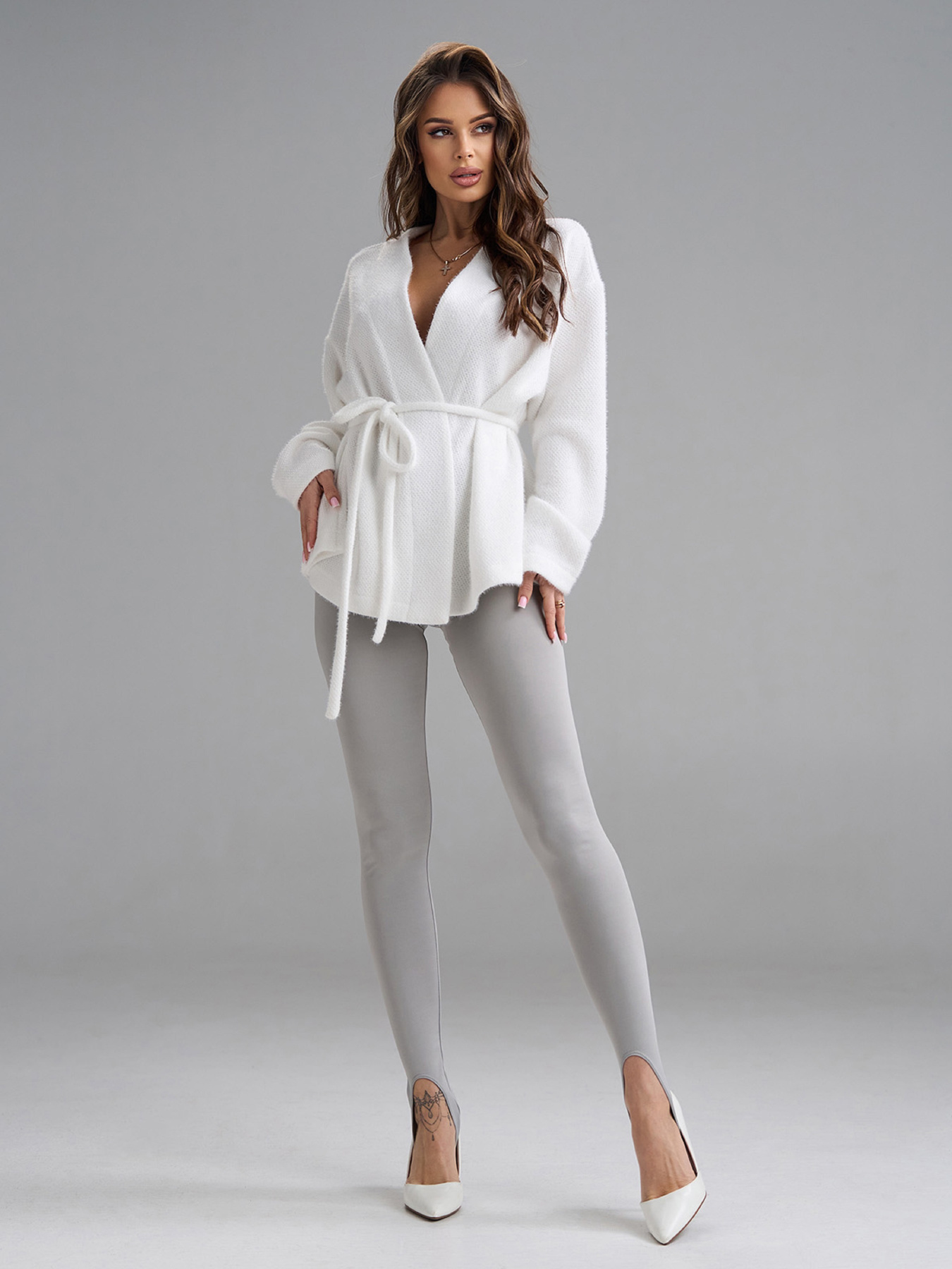 Легінси ISSA Plus модель 5545_серый Фото