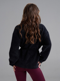 Кардиганы модель 15490_черный Фото