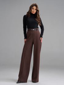Брюки модель 15462_темно-коричневый Фото