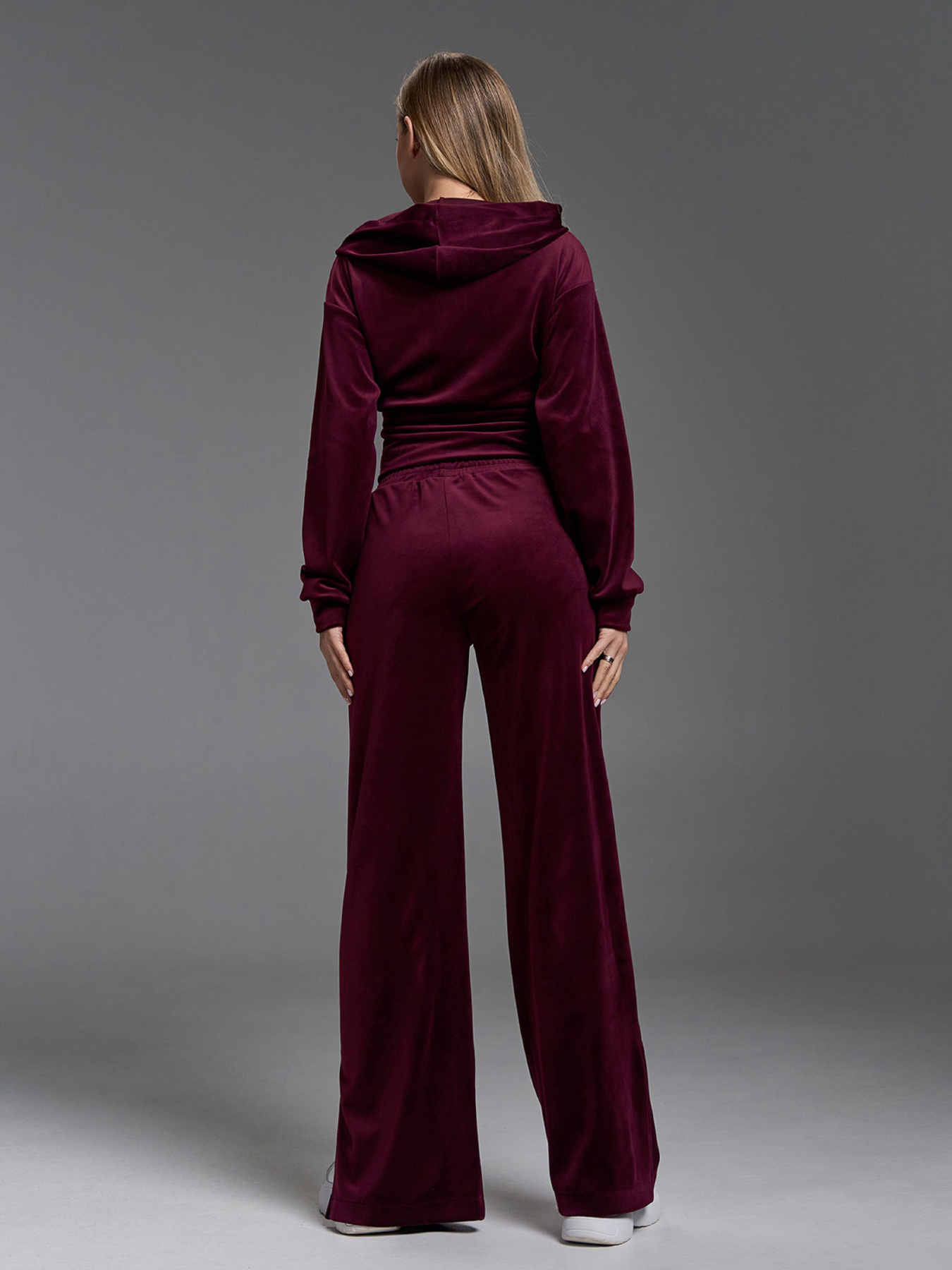 Спортивный костюм ISSA Plus модель SA-670_бордовый Фото