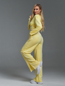 Спортивный костюм ISSA Plus модель SA-670_желтый Фото