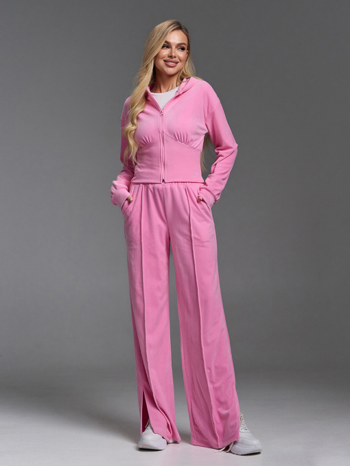 Спортивний костюм ISSA Plus модель SA-670_розовый Фото
