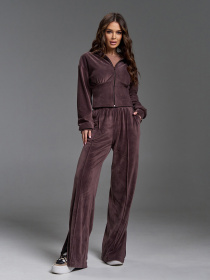 Спортивный костюм ISSA Plus модель SA-670_коричневый Фото