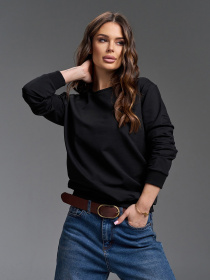 Свитшот ISSA Plus модель 15496_черный Фото