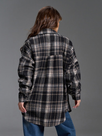 Сорочка повсякденна ISSA Plus модель SA-684_черный Фото