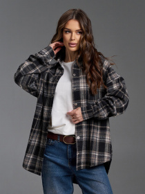 Рубашка повседневная ISSA Plus модель SA-684_черный Рубашка повседневная ISSA Plus модель SA-684_черный Фото