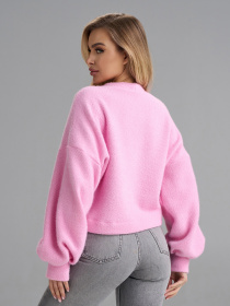 Кардиган ISSA Plus модель SA-692_розовый Фото