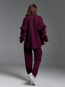 Костюм ISSA Plus модель SA-660_фиолетовый Фото