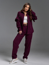 Костюм ISSA Plus модель SA-660_фиолетовый Фото