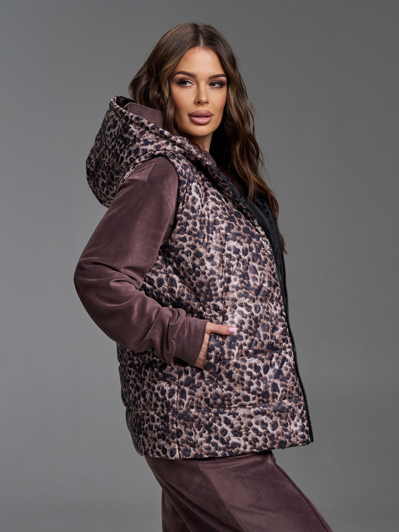 Жилетки модель SA-693_мультиколор Фото