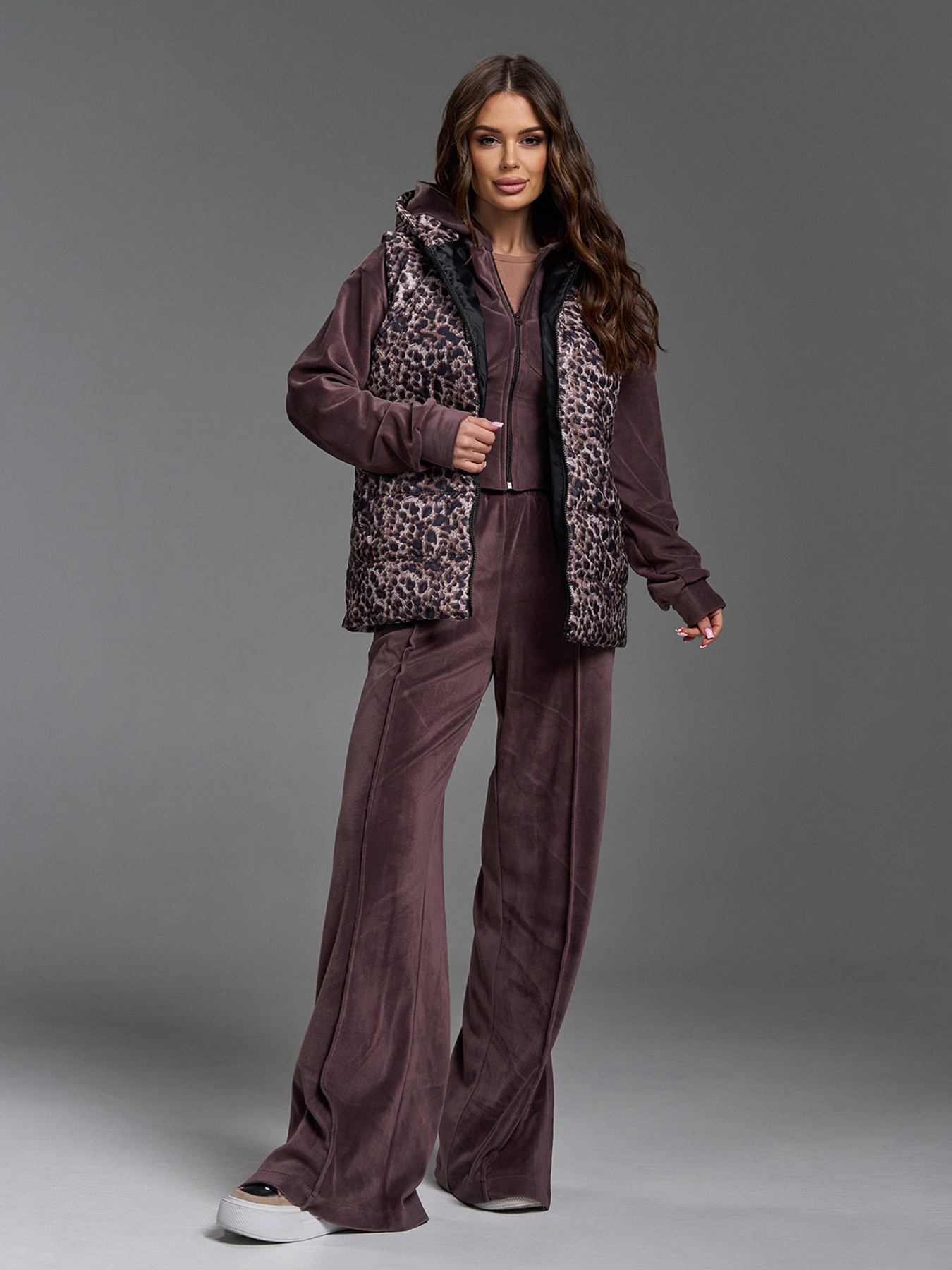 Утепленный жилет ISSA Plus модель SA-693_мультиколор Фото