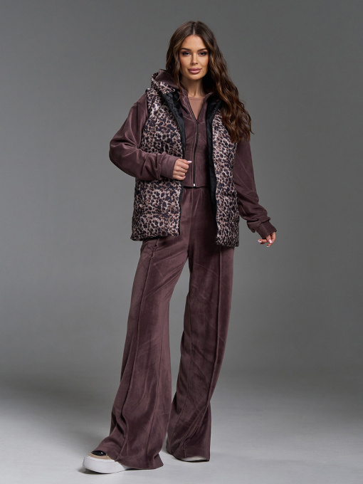 Утеплений жилет ISSA Plus модель SA-693_мультиколор Фото