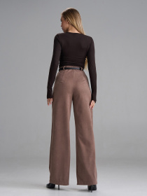 Класичні штани ISSA Plus модель 15462_бежевый Фото