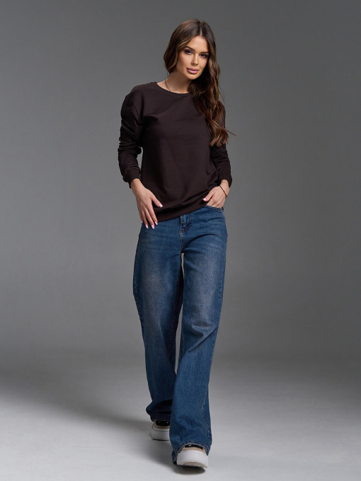 Толстовки модель 15496_темно-коричневый Фото