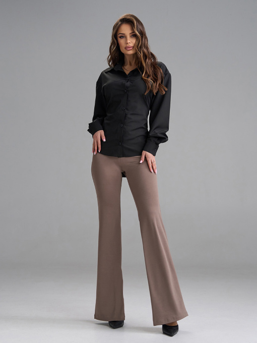 Классические штаны ISSA Plus модель 15500_бежевый Фото