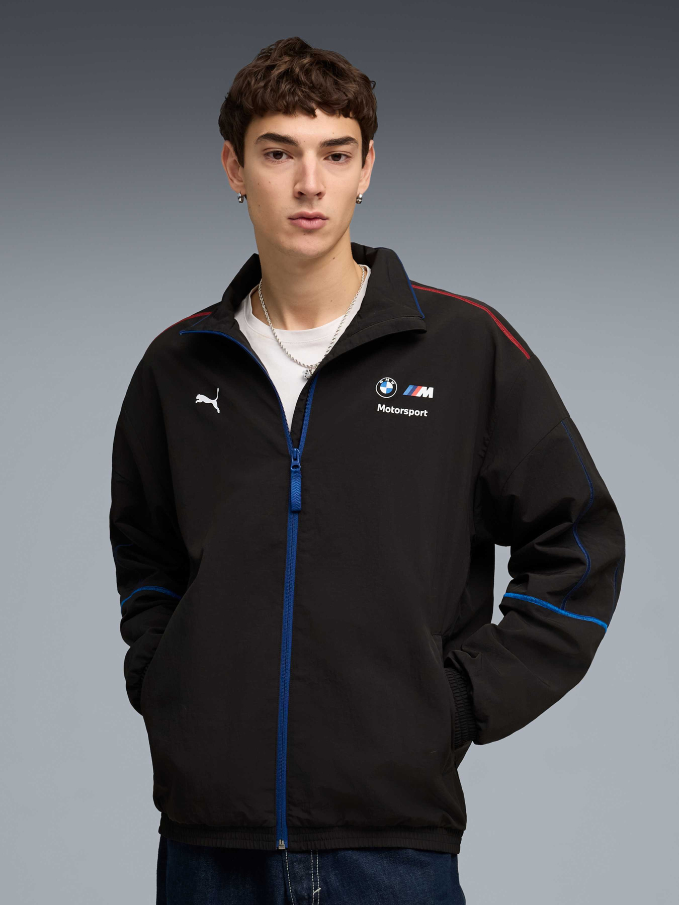 Спортивна кофта PUMA Bmw Mms Sprtswr Mt7 Trck Jkt модель 634875 Фото