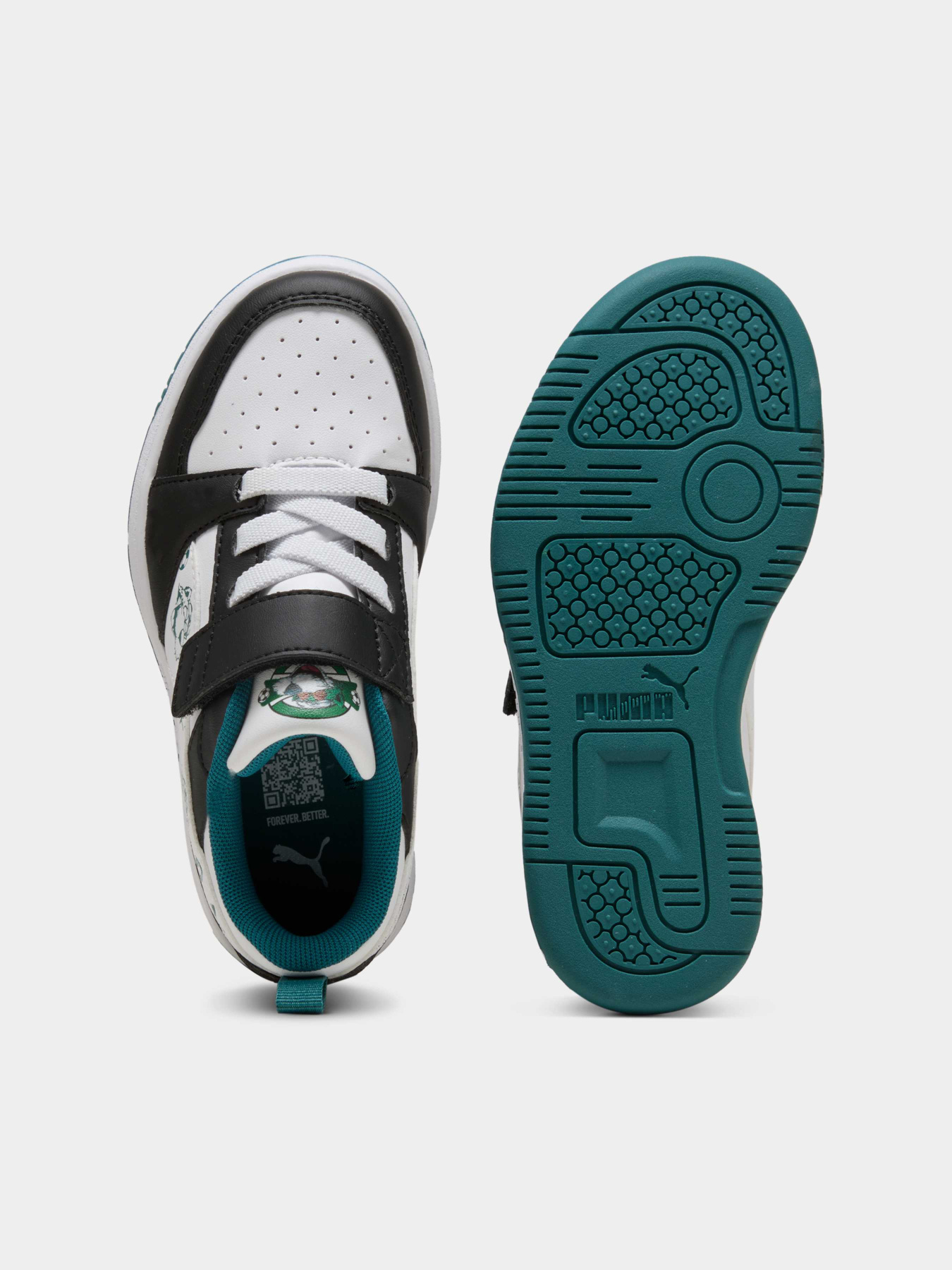 Дитячі кеди Super PUMA Rebound V6 Low Sneakers Kids модель 406120 Фото