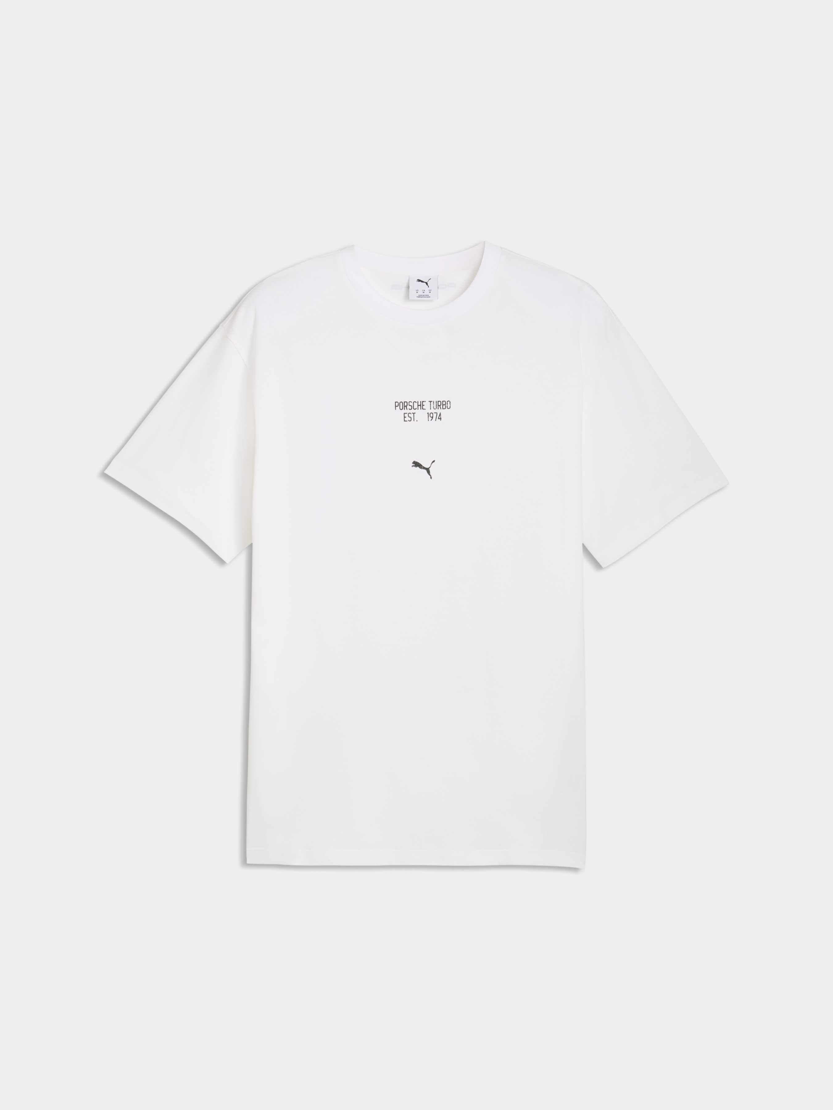 Чоловіча Футболка PUMA Pl Graphic Tee 2 (634491_05) колір білий, матеріал комбінований верх