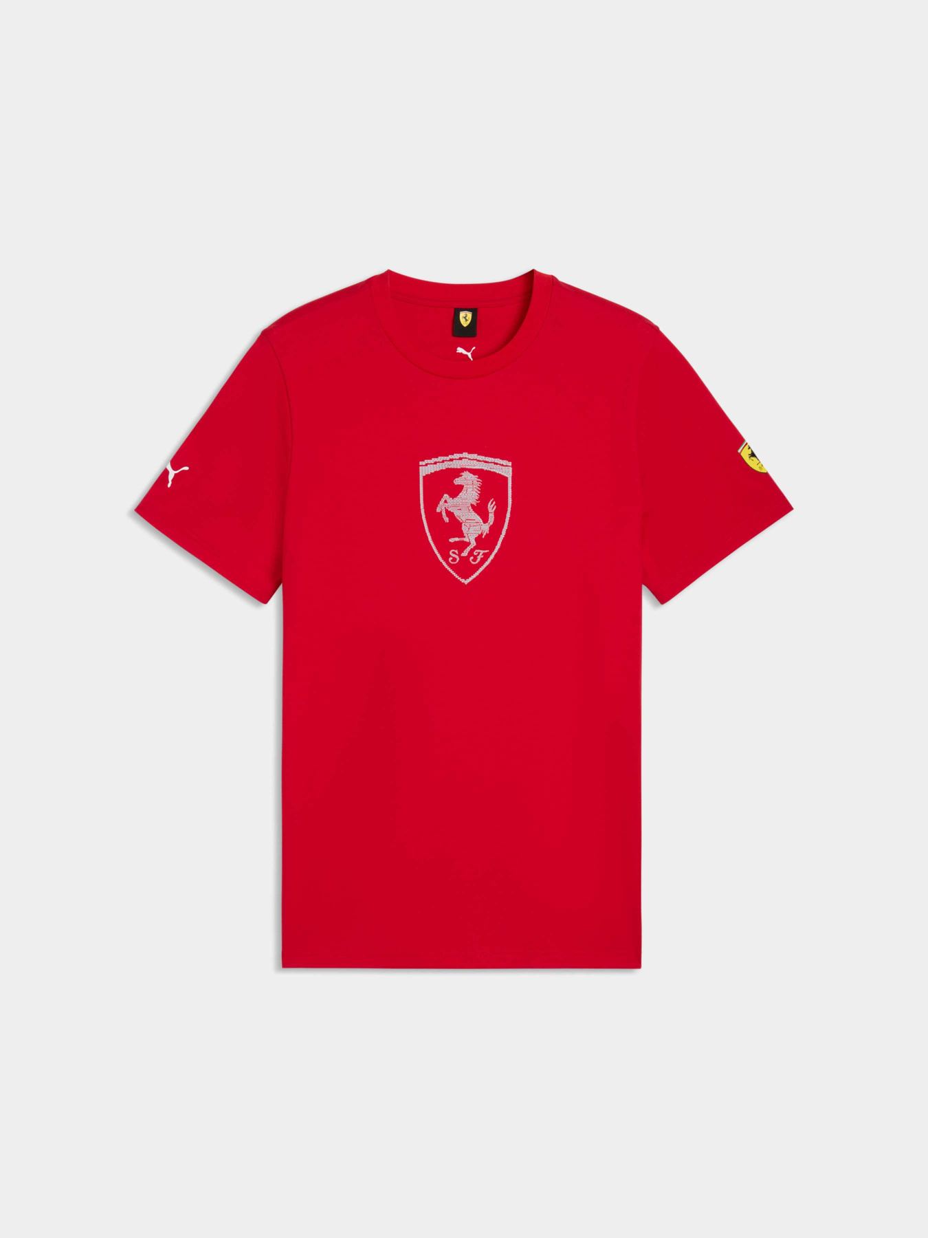 Футболка PUMA Ferrari Tonal Shield Tee модель 635311 Футболка PUMA Ferrari Tonal Shield Tee модель 635311 Фото