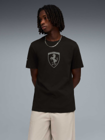 Футболка PUMA Ferrari Tonal Shield Tee модель 635311 Фото