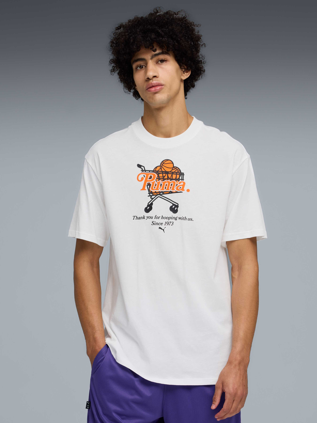 Футболка PUMA Junior Varsity Tee I модель 692305 Фото