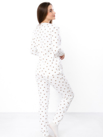 Пижама Носи своє модель 8268-016-svtlo-molochnij-serdechka Фото