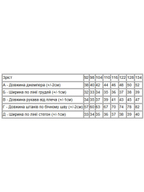 Утеплений костюм для дівчинки зі світшотом та штанами з принтом, Бежевий Носи Своє (6063-023-33-3) модель 6063-023-33-3-kremovij-cute Фото