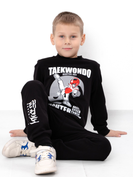 Повседневный костюм Носи своє модель 6063-023-33-1-chornij-fighter Фото