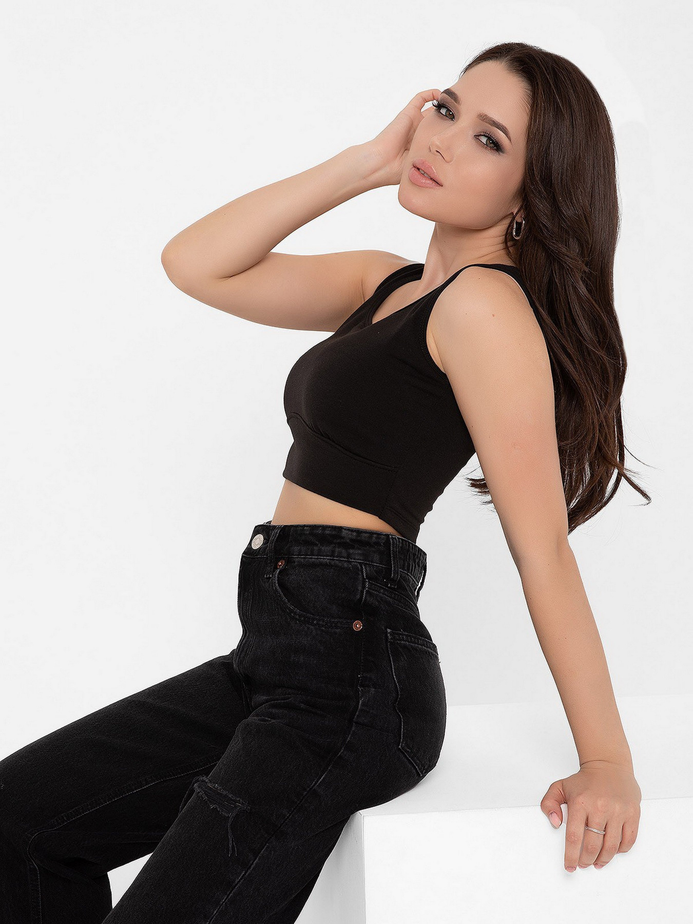 Футболки и поло ISSA Plus модель 12707_black Фото