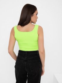 Топ ISSA Plus модель 12707_salad Топ ISSA Plus модель 12707_salad Фото