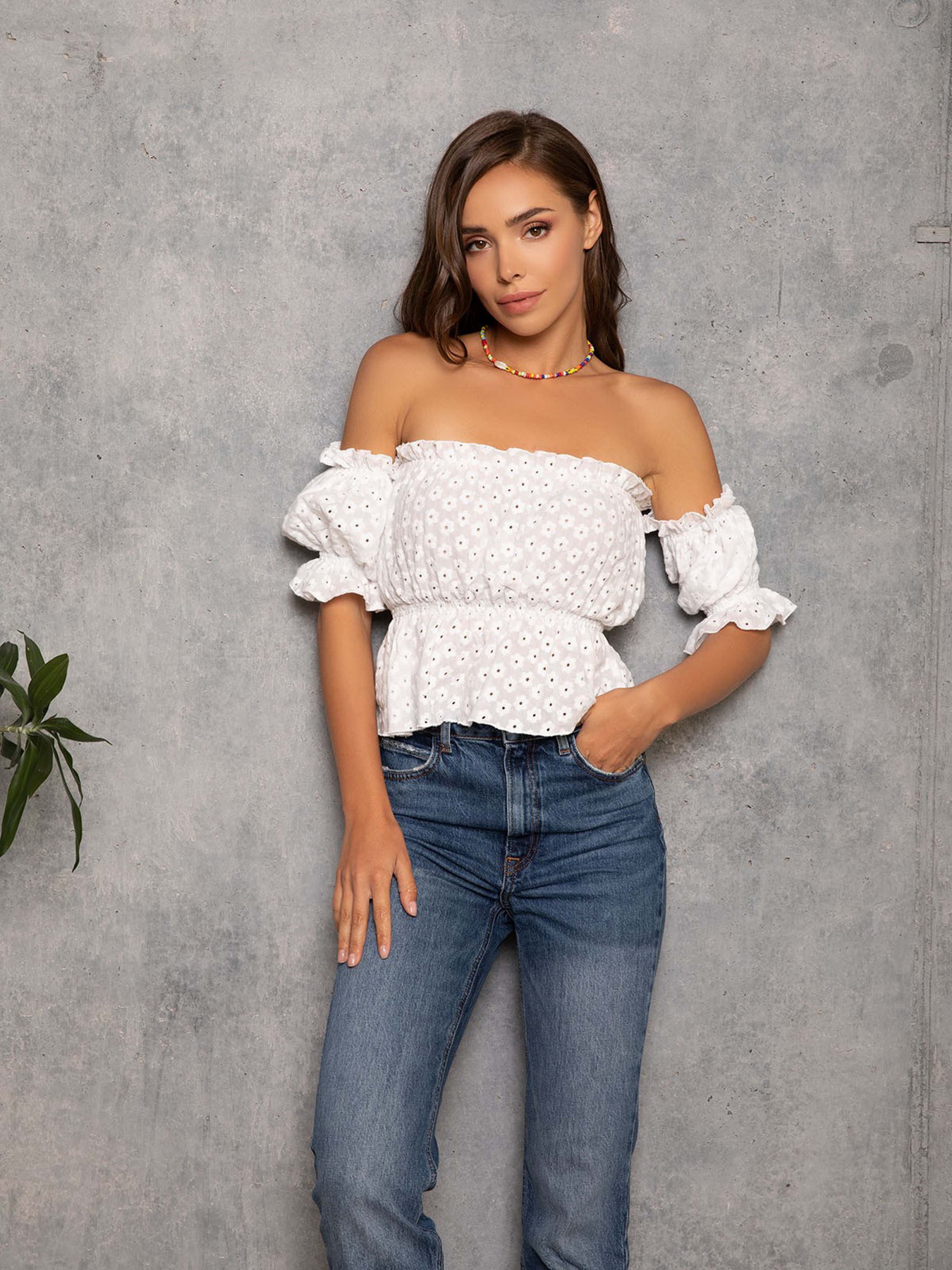 Топ ISSA Plus модель 12758_white Фото