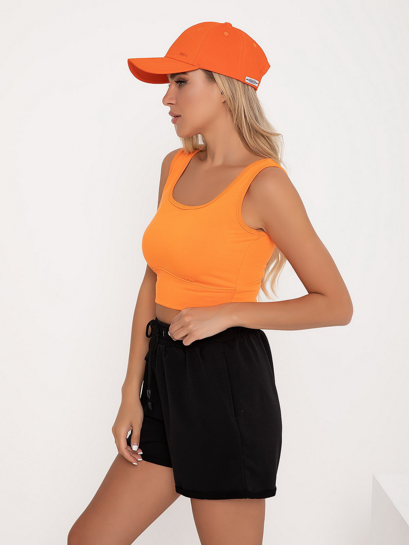 Топ ISSA Plus модель 12707_orange Фото