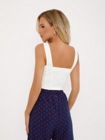 Топ ISSA Plus модель 12805_white Фото