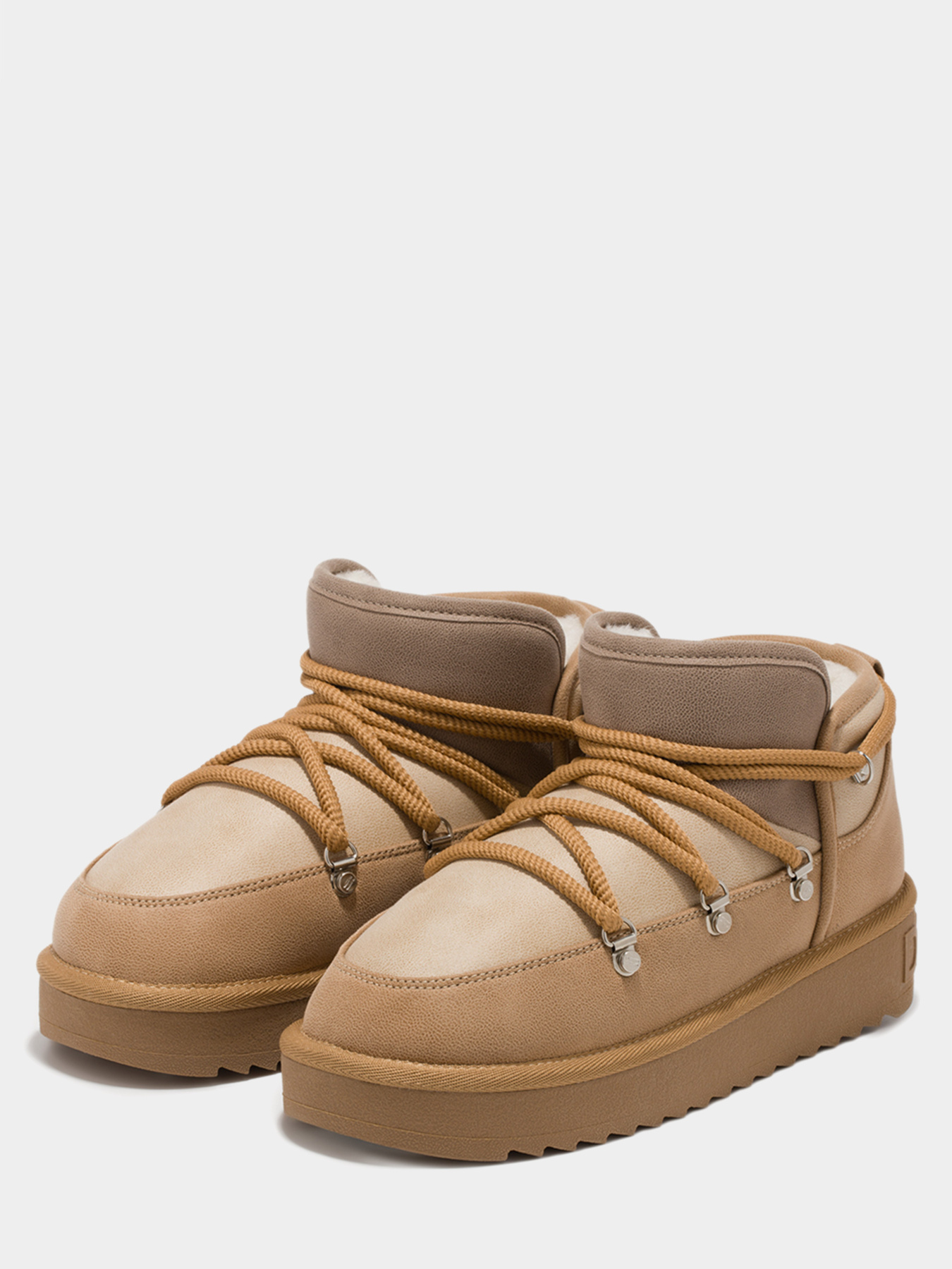 Угги жіночі D.Franklin NORDIC TRK LOW модель DFSH370014-BEIG Фото