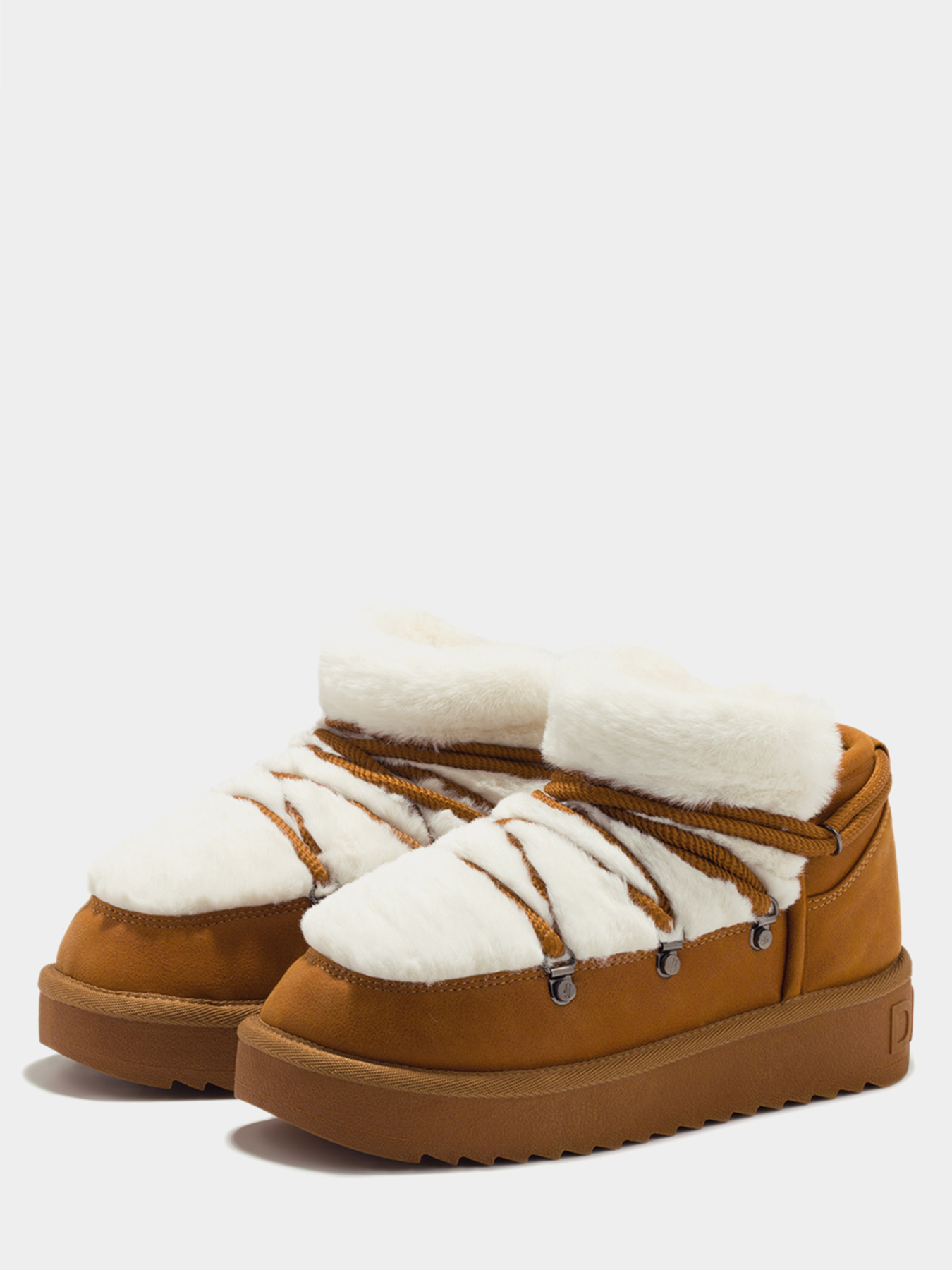 Угги жіночі D.Franklin NORDIC TRK FUR LOW модель DFSH370011-TAN Фото