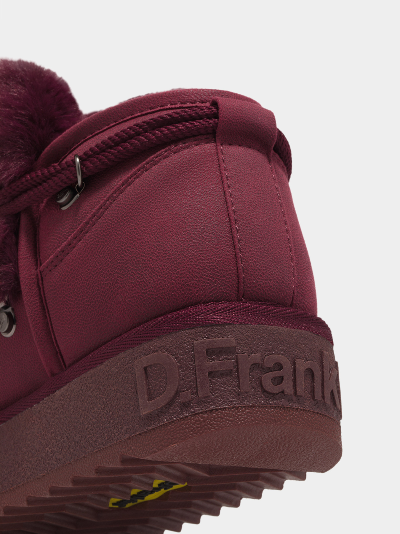 Угги жіночі D.Franklin NORDIC TRK FUR LOW модель DFSH370011-BURG Фото