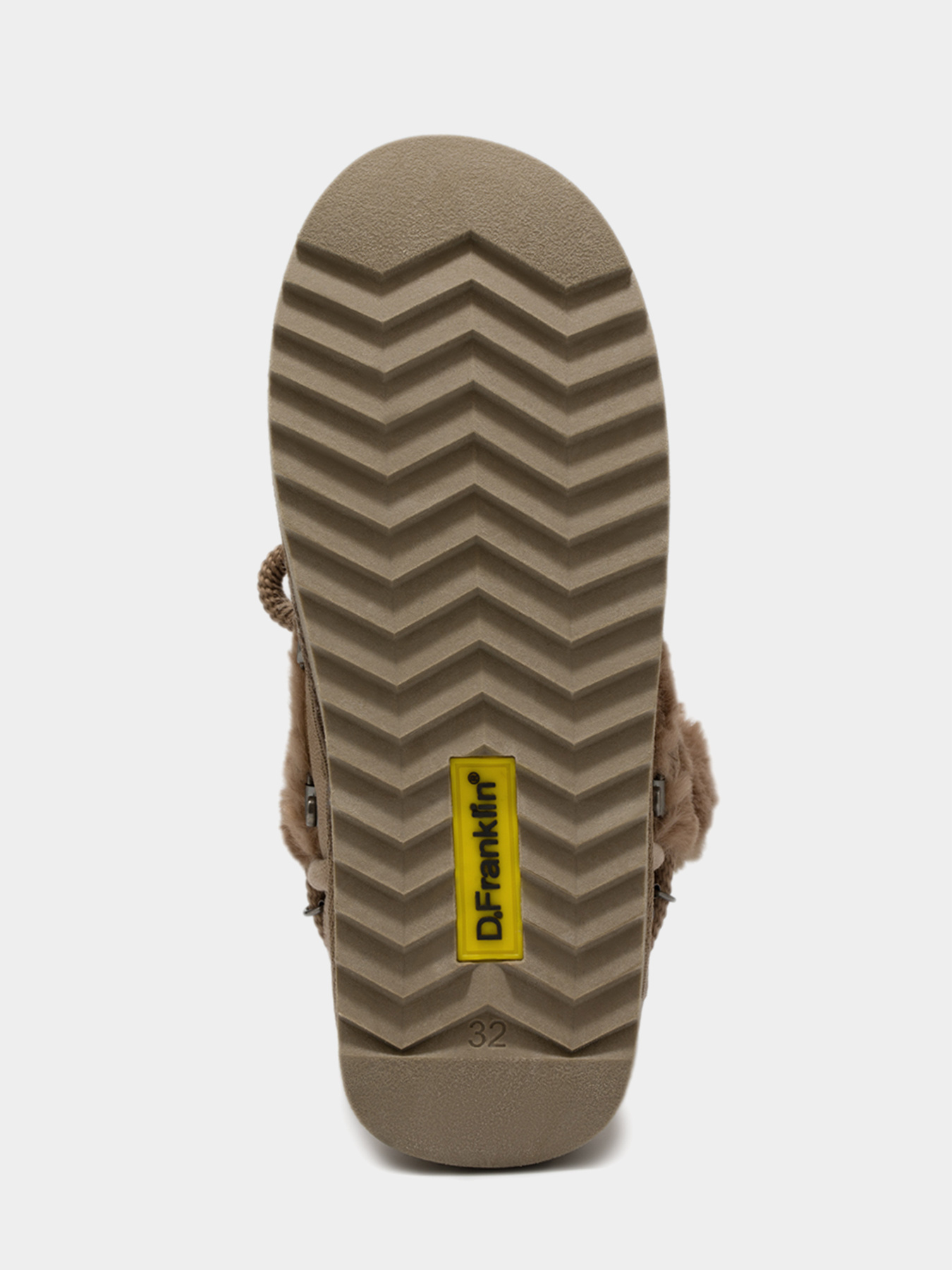 Угги жіночі D.Franklin NORDIC TRK FUR LOW модель DFSH370011-BROW Фото