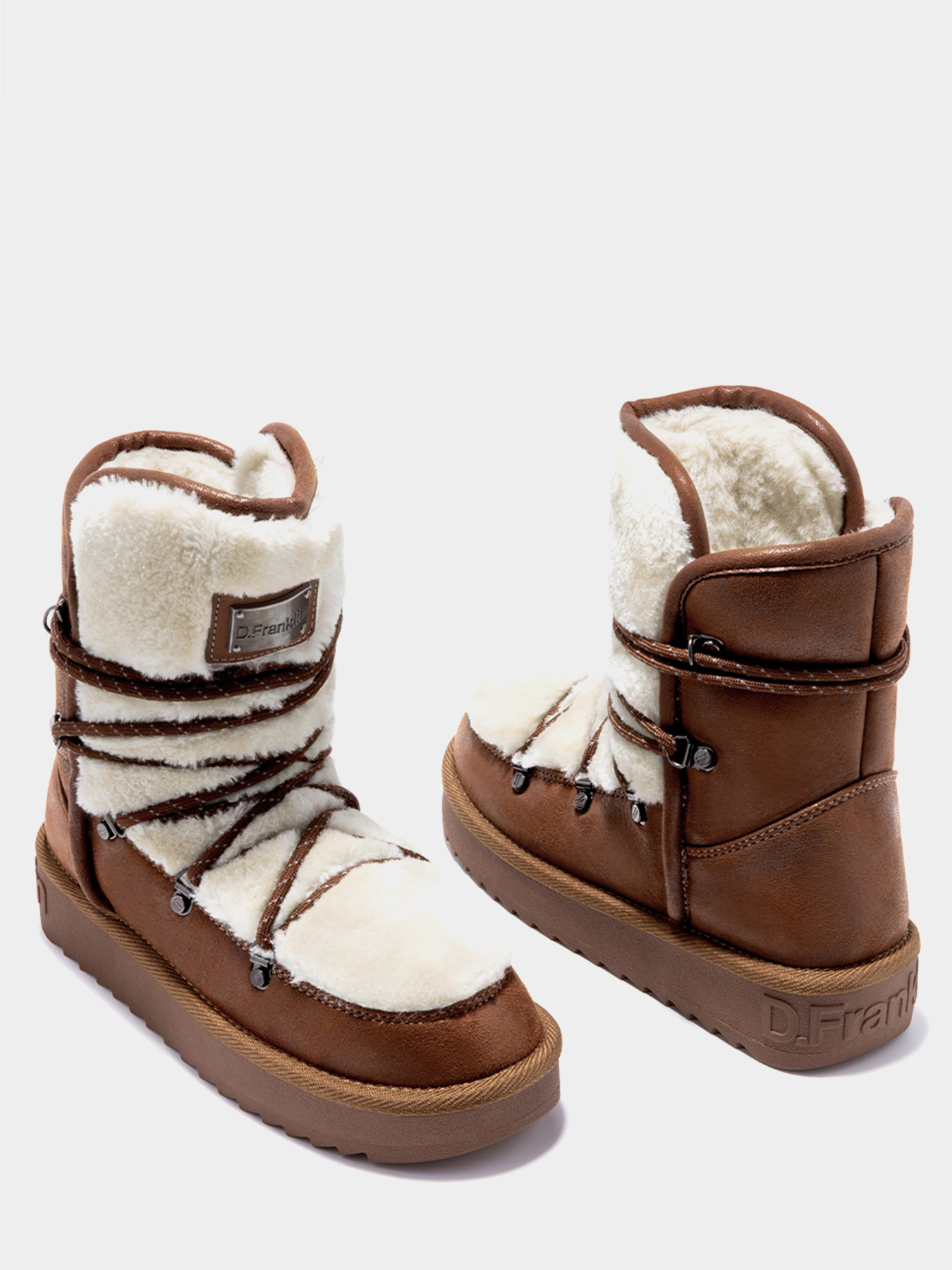 Угги жіночі D.Franklin NORDIC TRK FUR модель DFSH370005-CAME Фото