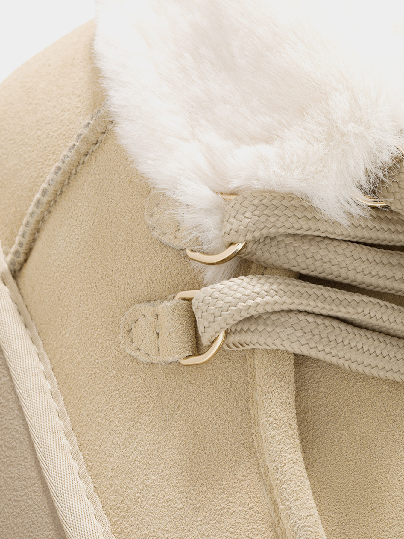 Угги жіночі D.Franklin NORDIC MID FUR модель DFSH375006-CREA Фото