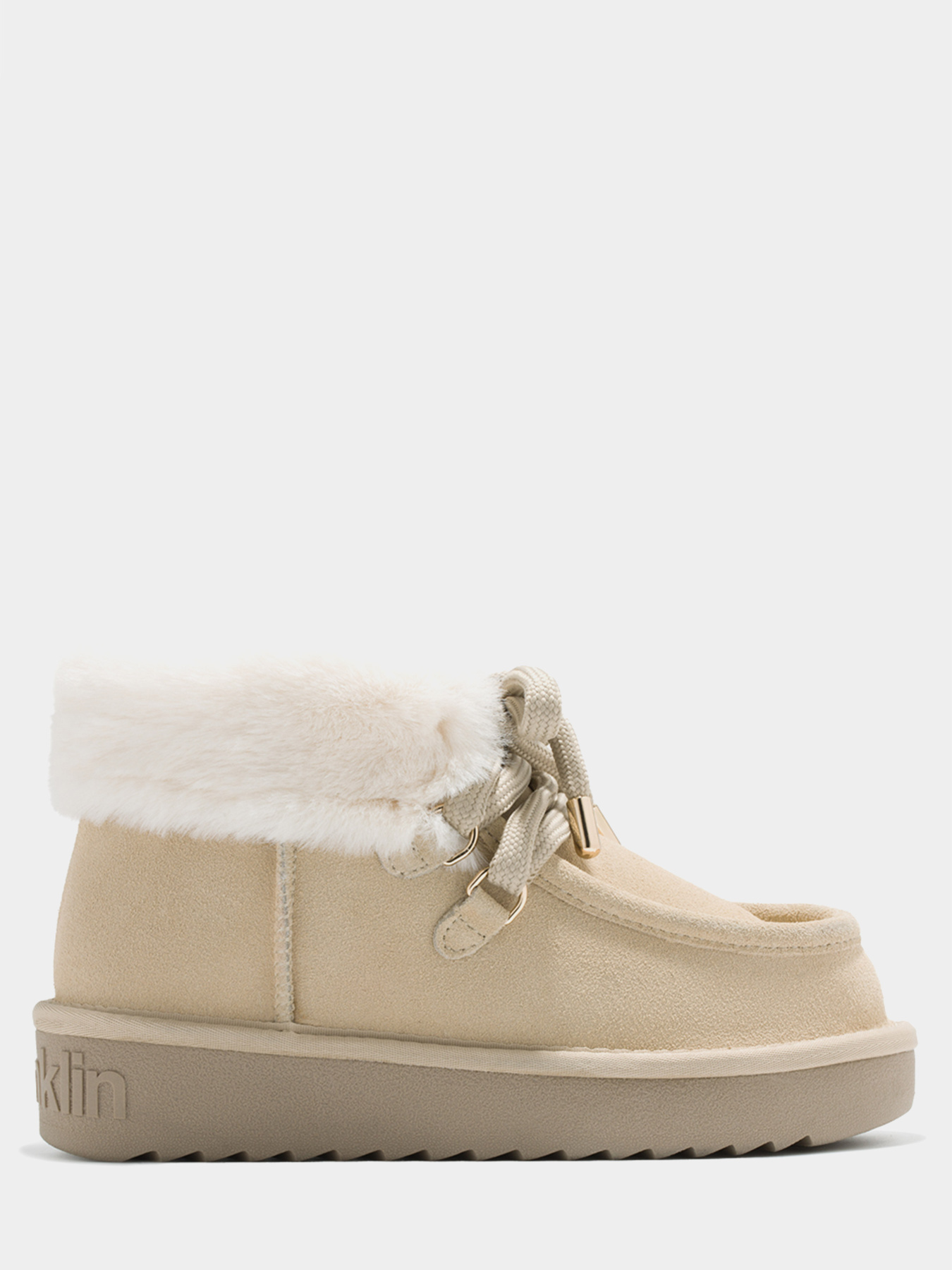 Угги жіночі D.Franklin NORDIC MID FUR модель DFSH375006-CREA Фото