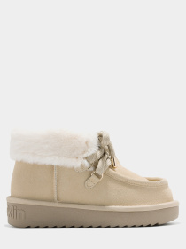 Угги жіночі D.Franklin NORDIC MID FUR модель DFSH375006-CREA Фото