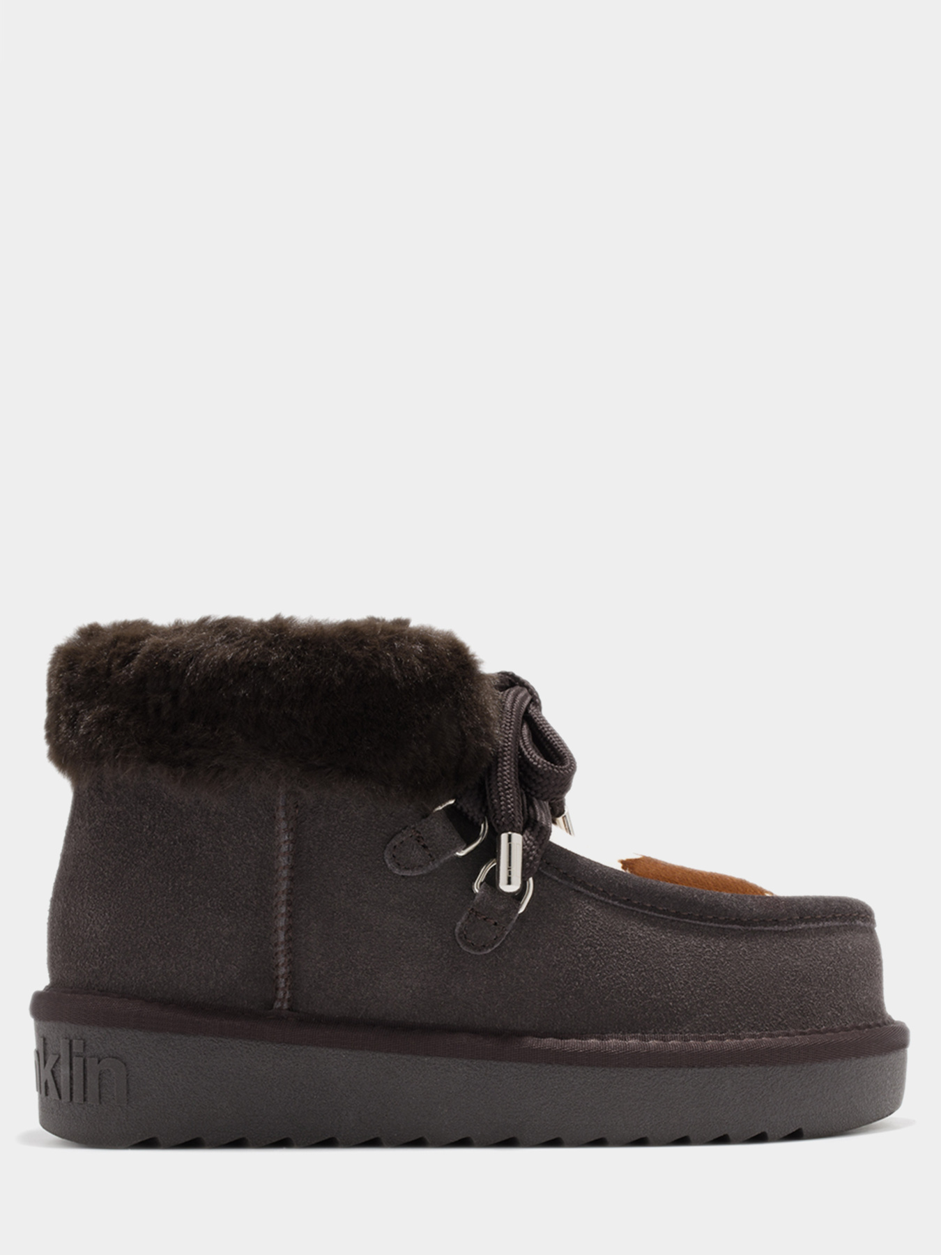Угги жіночі D.Franklin NORDIC MID FUR модель DFSH375008-BROW Фото