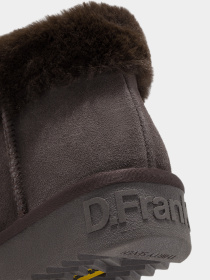 Угги жіночі D.Franklin NORDIC MID FUR модель DFSH375008-BROW Фото