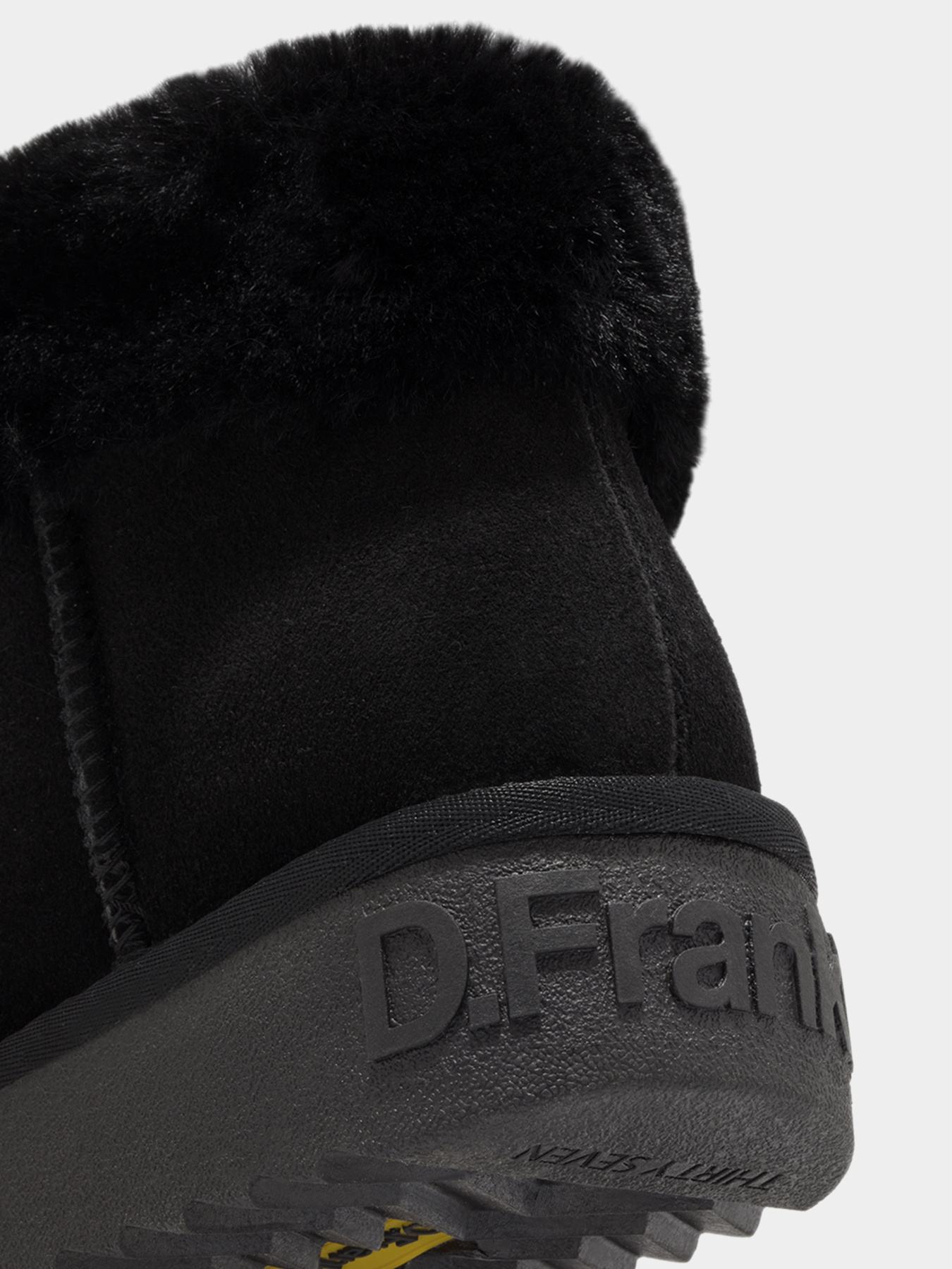 Угги жіночі D.Franklin NORDIC MID FUR модель DFSH375006-BLAC Фото