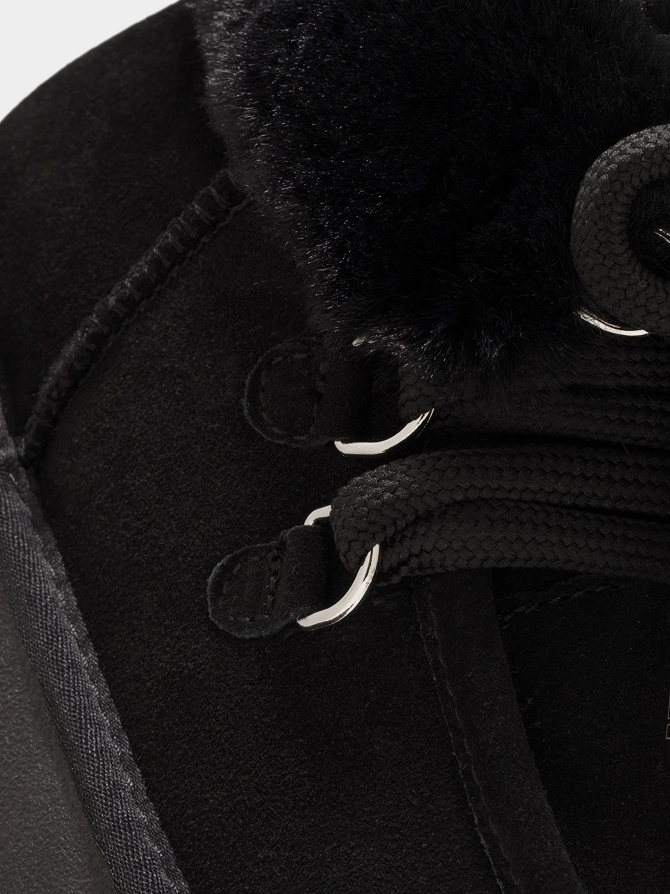 Угги жіночі D.Franklin NORDIC MID FUR модель DFSH375006-BLAC Фото