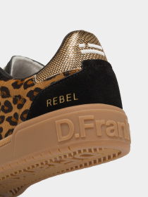 Кеды женские D.Franklin REBEL модель DFSH387009-LEOP Фото